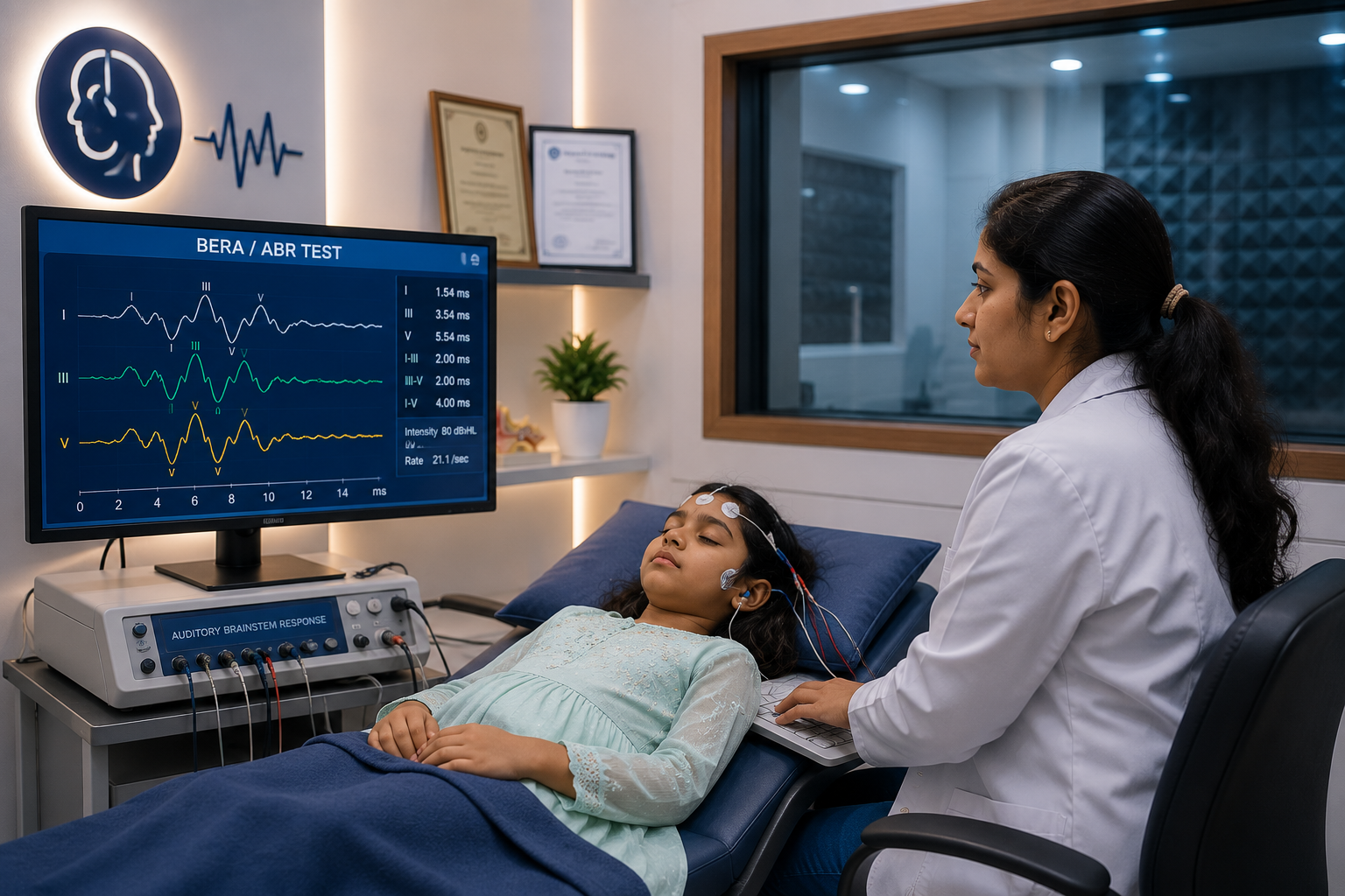 BERA ABR Hearing Test