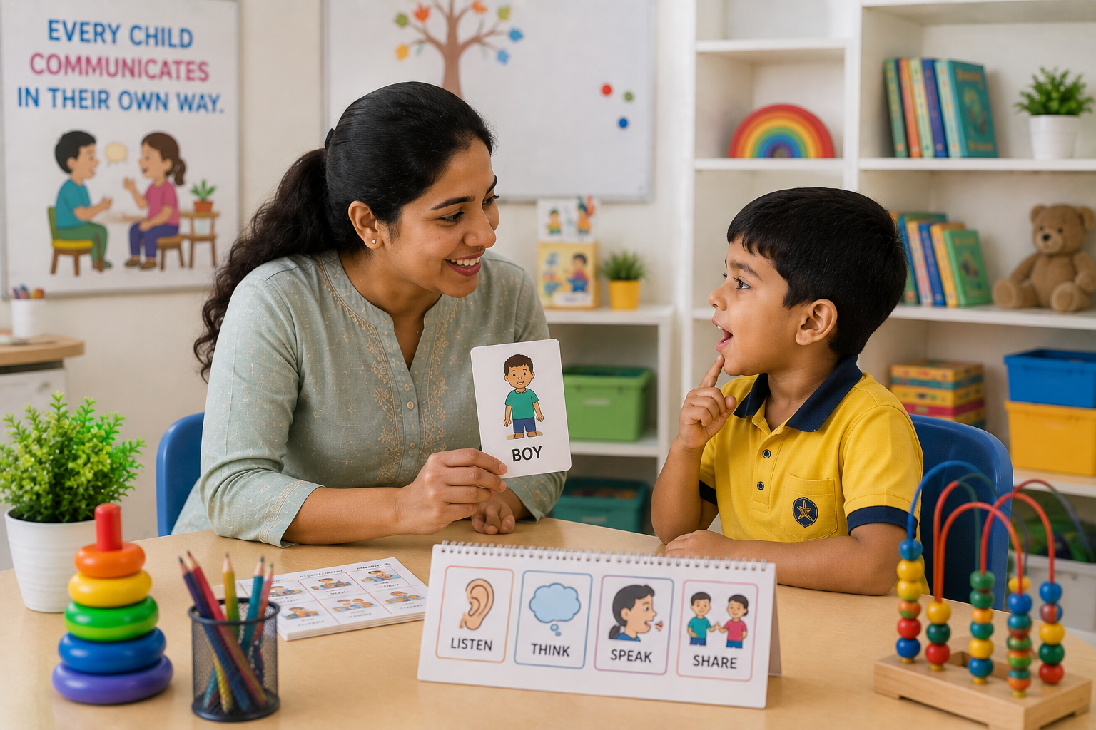 Interactive language therapy and learning