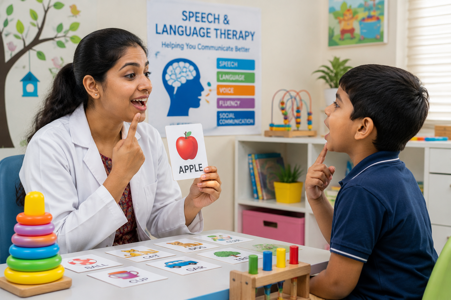 Speech and language therapy